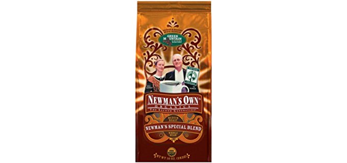 Newman’s Own Special Blend - Medium Dark Roast Decaf Organic Coffee