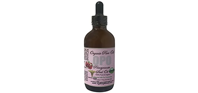 Organic Pure Oil Unrefined Pomegranate Oil - Cold Pressed Organic Pomegranate Oil for Unbelievable Skin
