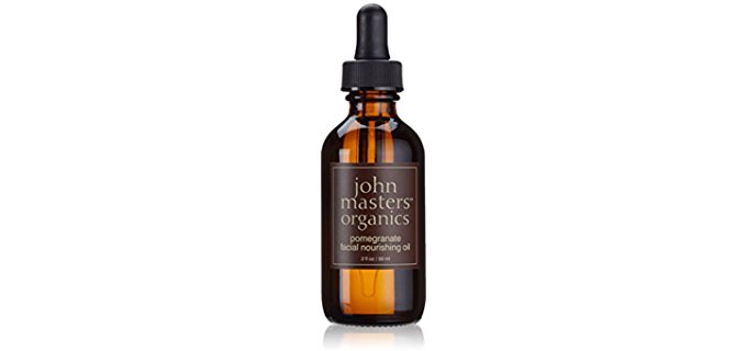 John Masters Pure Organic Pomegranate Facial Oil - Top Quality Organic Infusion Facial Oil