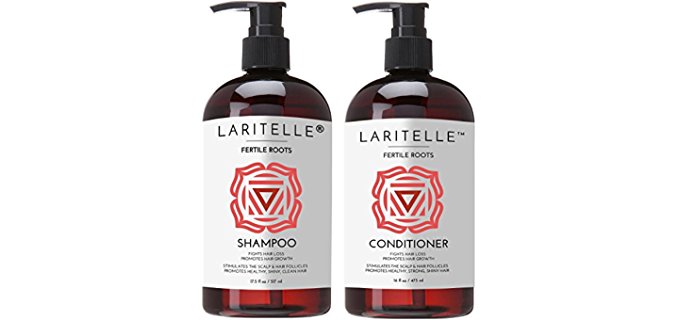 Laritelle Hair Renewal Pack - Organic Shampoo & Conditioner Anti-Hair Loss Pack