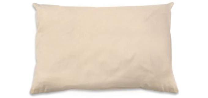 Naturepedic Cotton Kapok Pillow - Standard Size Organic Cotton Kapok Pillow