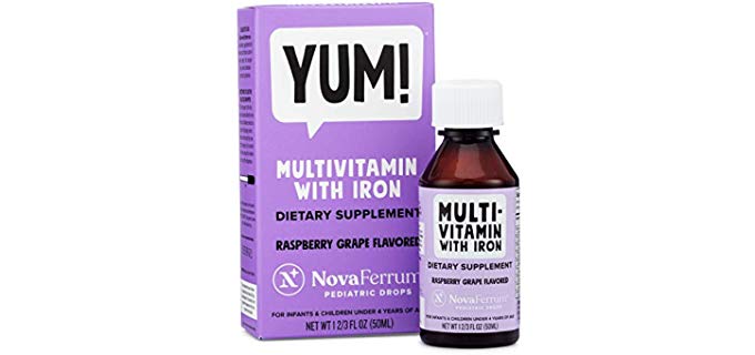 NovaFerrum Organic - Liquid Multivitamin for toddlers