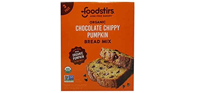 Foodstirs Real Organic - Organic Chocolate Chip Pumkin Bread Mix