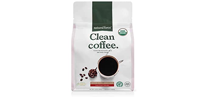 Natural Force Whole Bean - Organic Decaffeinated Coffee