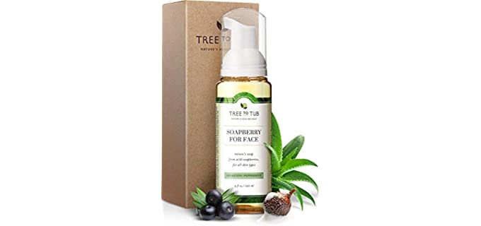 Tree to Tub Nutritional Face Wash - Anti-Aging Face Wash for Acne