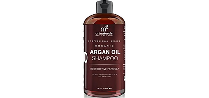 Art Naturals Organic Argan - Revitalising Shampoo For Oily Hair