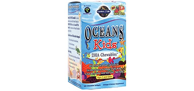 Garden of Life Oceans Kids - Chewable Softgels For Kids