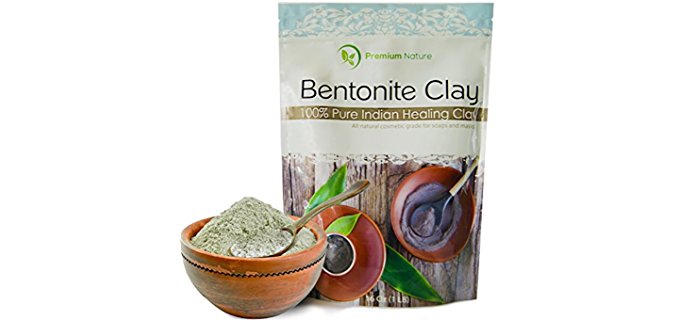 Premium Nature Aztec Clay Mask - Bentonite Clay Natural Face Mask