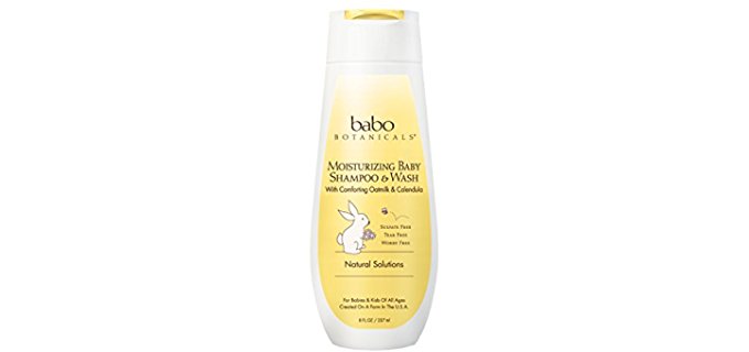Babo Botanicals 2-in-1 - Moisturizing Baby Shampoo & Wash