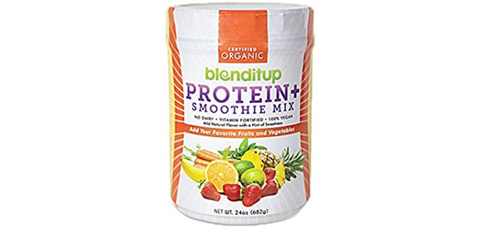 Blend It Up Organic Vegan Protein - Neutral Taste Organic Plant Protein Powder