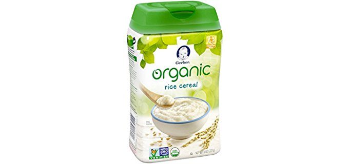 Best Organic Rice Cereal for Babies