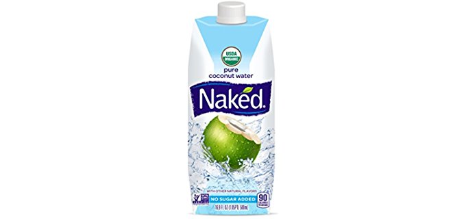 Naked Juice Potassium Boost Coconut Water - Pure Organic Tropical Coconut Water