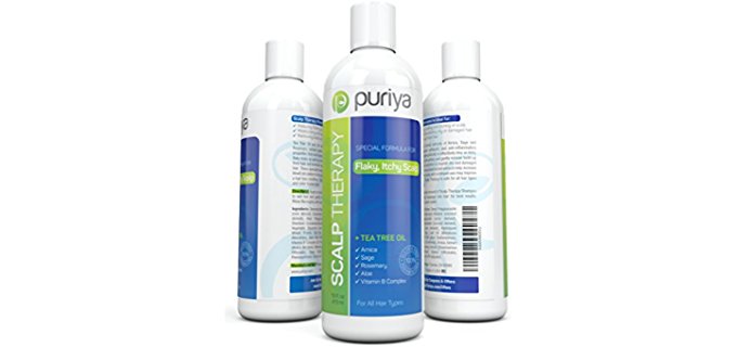 Puriya Hydrating - Best Organic Anti Dandruff Shampoo