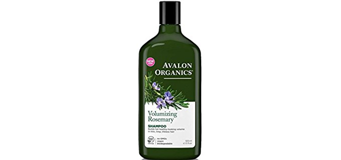 Avalon Organics Rosemary Shampoo - Organic Extra-Volume Rosemary Shampoo