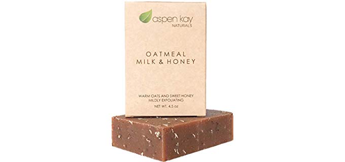 Aspan Kay Naturals Exfoliating - Best Organic Oatmeal Soap