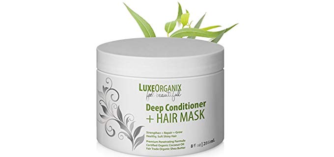 LuxeOrganic Deep Conditioner - Organic Hair Mask