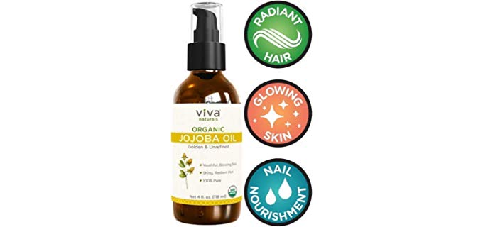 Viva Naturals Cold Pressed - Organic Jojoba Oil