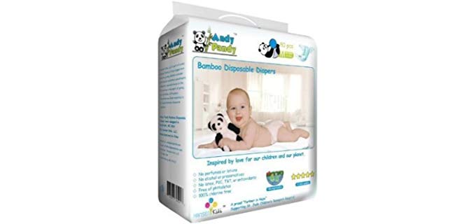 Andy Pandy Eco Friendly - Bamboo Disposable Diapers