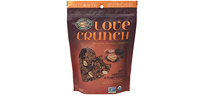 Nature's Path Love Crunch - Premium Granola Dark Chocolate Peanut Butter