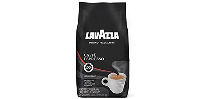 Lavazza Caffe Espresso - Whole Bean Coffee Blend