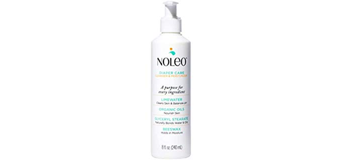 NOLEO Organic - Diaper Rash Preventive Cream Cleanser & Moisturizer