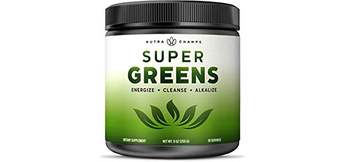NutraChamps Super Greens - Premium Superfood