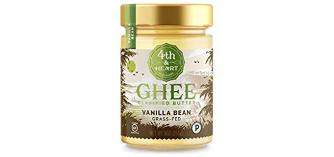 4th & Heart Vanilla Bean - Grass-Fed Ghee Butter