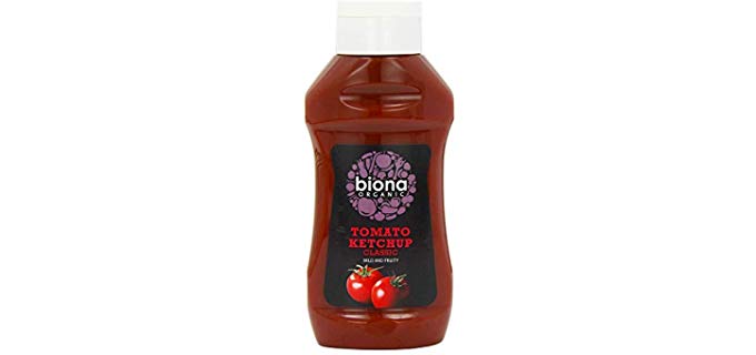 Biona Classic Squeezy Tomato Ketchup - Thick & Rich Organic Ketchup
