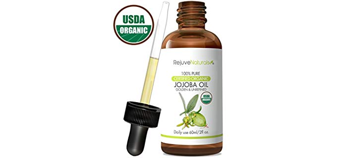 Rejuve Naturals Cold Pressed - Organic Jojoba Oil