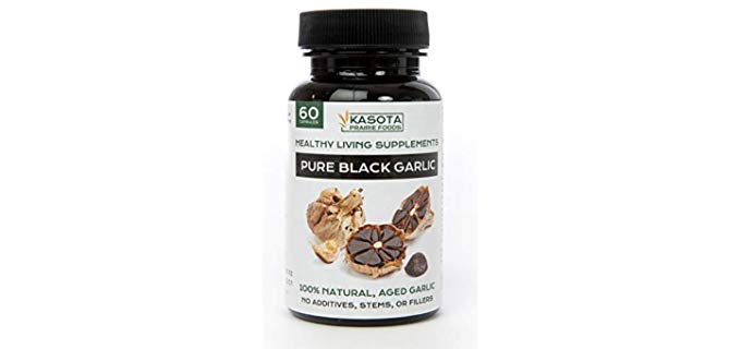 Kasota Prairie Foods - Organic black Garlic Supplement