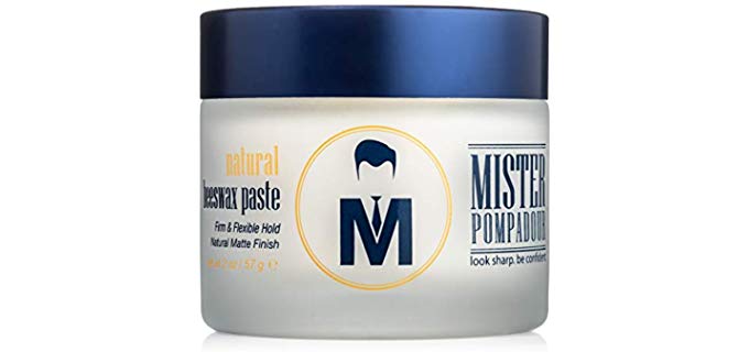 Mister Pompadour Protein - Beeswax Organic Hair Wax