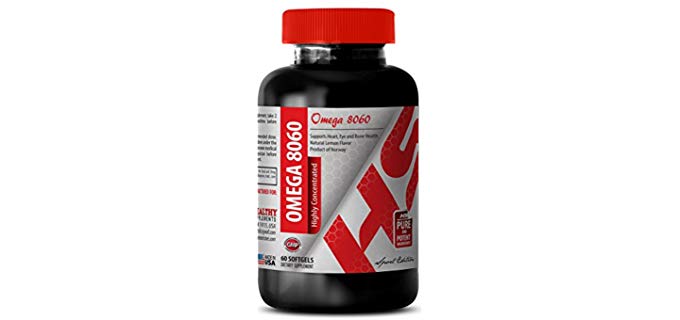 Healthy Supplements LLC Omega 3 and Fish Oil - Organic Fish Oil