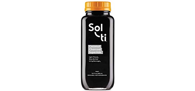 Sol-ti Organic - Detox Activated Charcoal Cold Pressed Juice Cleanse