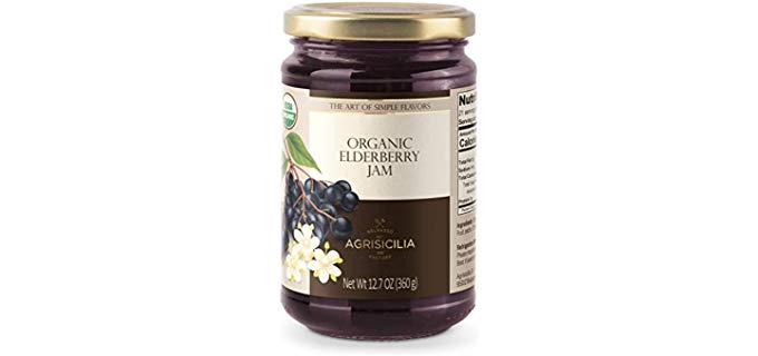 USDA Organic Elderberry Jam - Organic Elderberry Jam