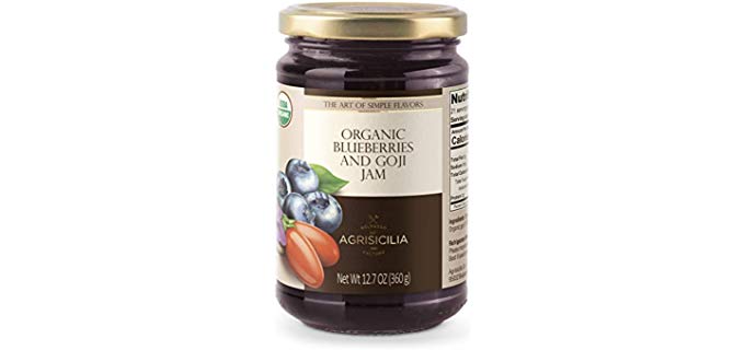 USDA Organic Blueberry and Goji Jam - Organic Blueberry and Goji Jam