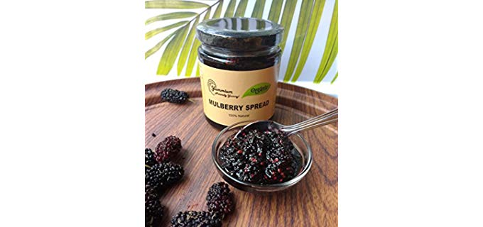 Yummium Organic Mulberry Spread - Organic Mulberry Spread