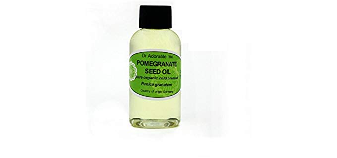 Dr.Adorable Pomegranate Seed Oil - 100% Pure Organic Cold-Pressed
