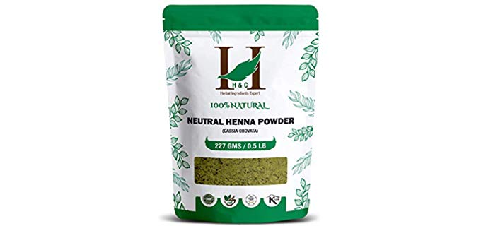 H&C Henna Powder - Organic Cassia Obovata