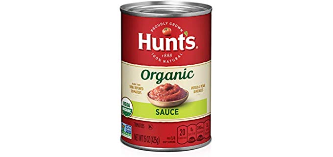 Hunt's Tomato Sauce - Keto Friendly Organic Sauce