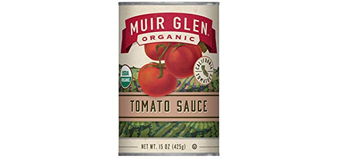 Muir Glen Tomato Sauce - Organic Tomato Sauce with No Added Sugar