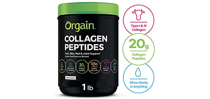 Orgain Peptides - Grass-Fed Collagen Supplement