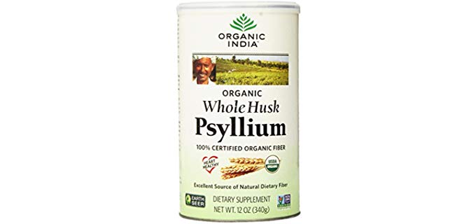 Organic India Whole Husk Psyllium - Whole Husk Psyllium