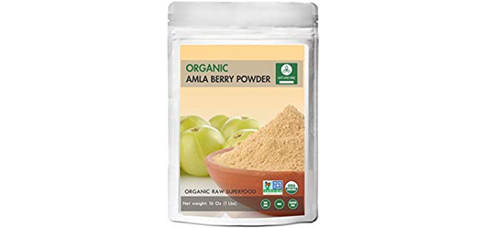 Naturevibe Botanicals Raw - Organic Amla Berry Powder