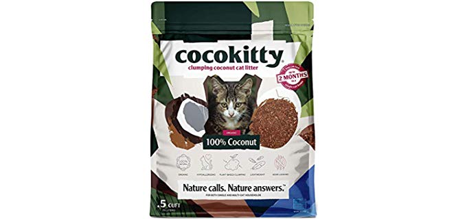 ECO>ABSORB Cat Litter - Organic, for Multi/Single Households