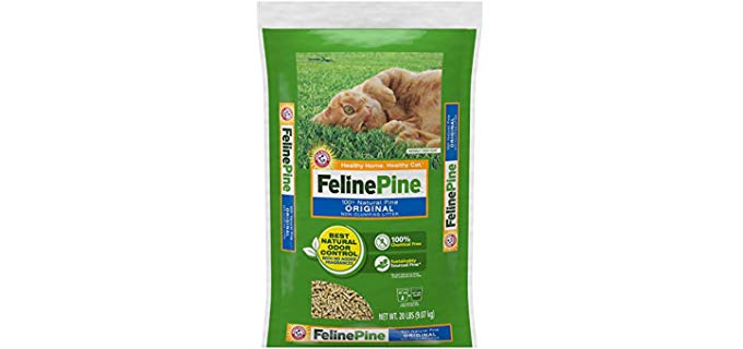 Feline Pine Natural Pine - Organic Non-Clumping Cat Litter