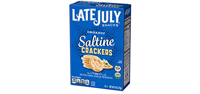 Late July Round - Organic Saltine Crackers