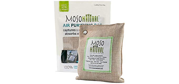 MOSO NATURAL Absorbent - Bamboo Charcoal Air Purifying Bag