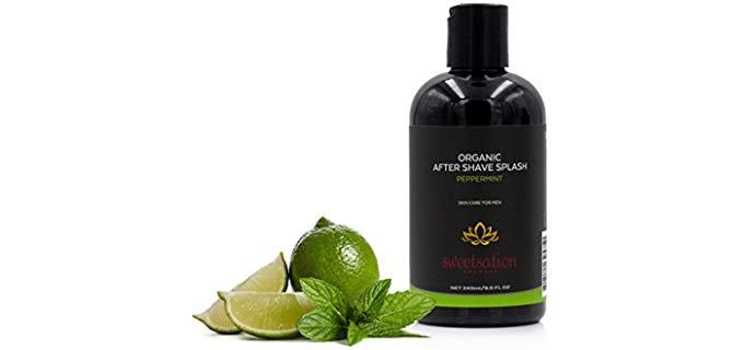 Sweetsation Therapy Refreshing - Organic Aftershave Splash