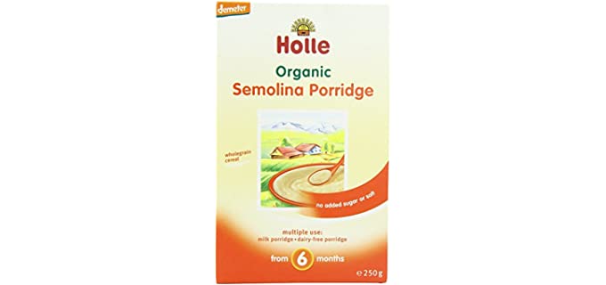 Holle Cereal - Organic Semolina Infant Porridge