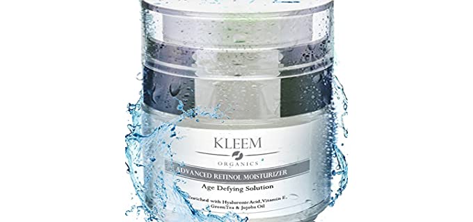 Kleem Organics Age-Defying Solution - Organic Anti Aging Skin Care Moisturizer